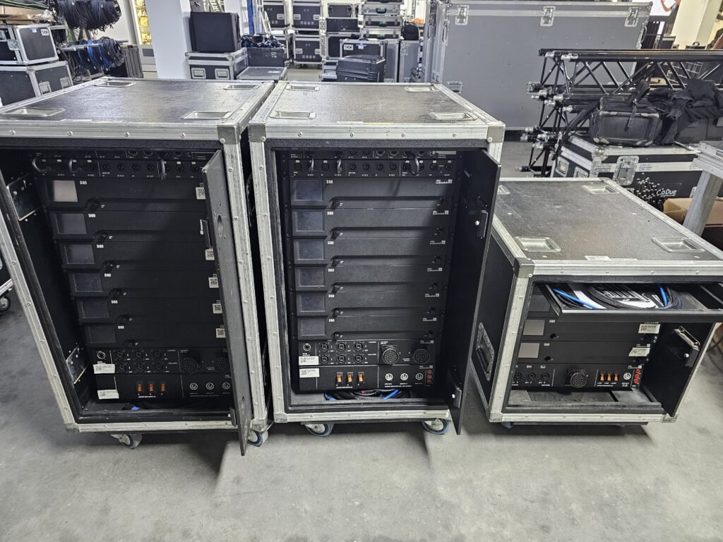 Dnb D80 Rack D80 Amplifier Touring Rack Set (3-way) - Braveo