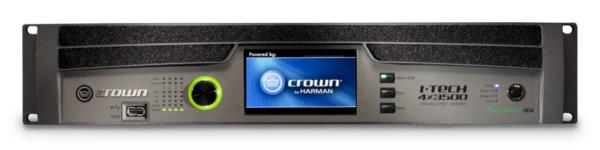 crown audio i tech 4x3500hd amplifiers