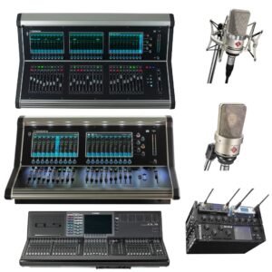 Touring Console Package – DiGiCo S21/S31, Yamaha CL5, Neumann TLM103/102, Sonosax